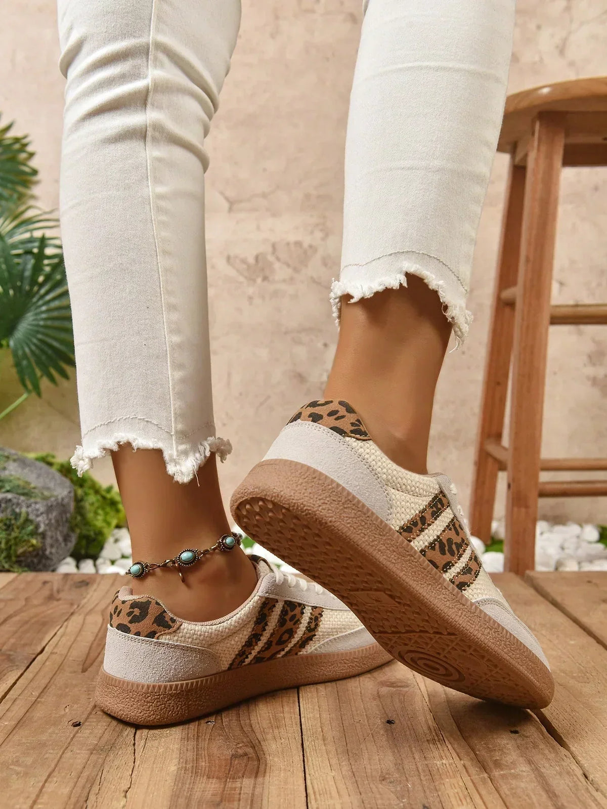 Zapatillas Premium Leopardo