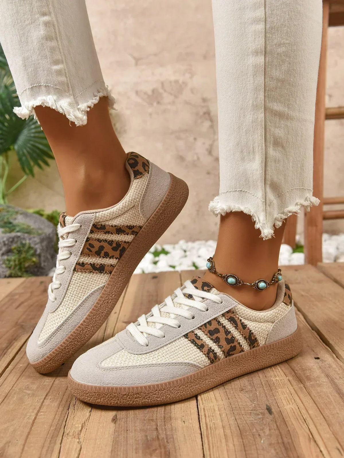 Zapatillas Premium Leopardo