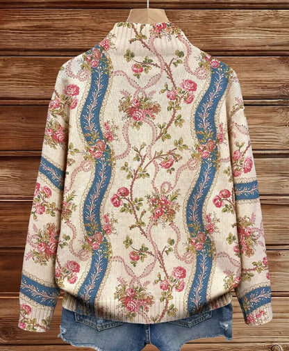 Corrie™ | Vest met klimrozen en linten
